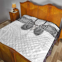 Samoan Traditional Art Tattoos Quilt Tatau Tribal Motifs with Ula Nifo White LT03 - Polynesian Pride