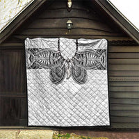 Samoan Traditional Art Tattoos Quilt Tatau Tribal Motifs with Ula Nifo White LT03 - Polynesian Pride
