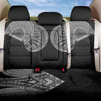 Samoan Traditional Art Tattoos Back Car Seat Cover Tatau Roman Reigns Black Color LT03 One Size Black - Polynesian Pride