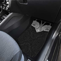 Samoan Traditional Art Tattoos Car Mats Tatau Roman Reigns Black Color LT03 - Polynesian Pride