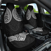 Samoan Traditional Art Tattoos Car Seat Cover Tatau Roman Reigns Black Color LT03 One Size Black - Polynesian Pride