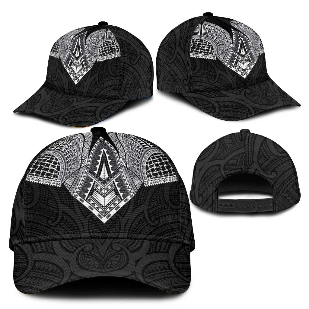 Samoan Traditional Art Tattoos Classic Cap Tatau Roman Reigns Black Color - Polynesian Pride