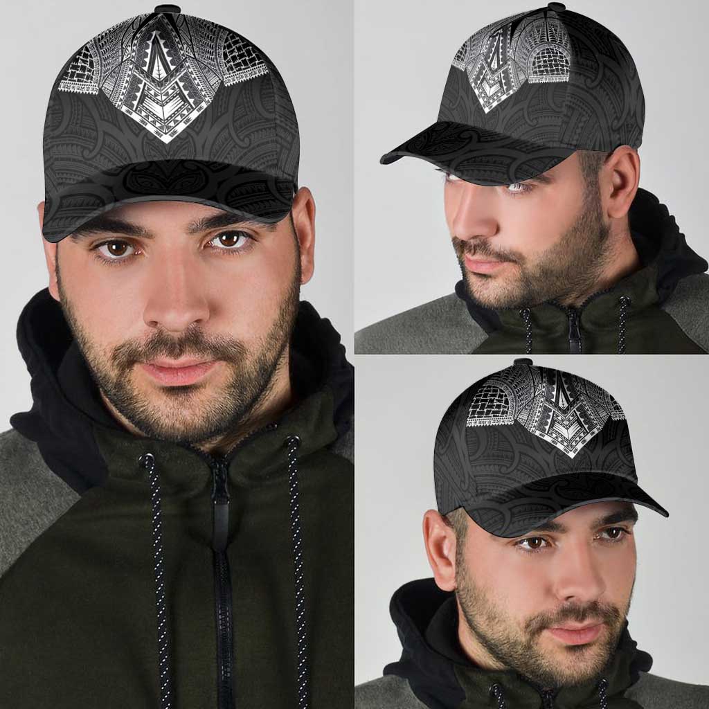 Samoan Traditional Art Tattoos Classic Cap Tatau Roman Reigns Black Color - Polynesian Pride