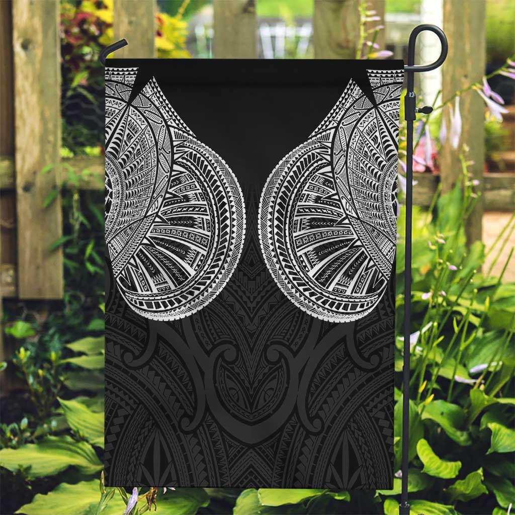 Samoan Traditional Art Tattoos Garden Flag Tatau Roman Reigns Black Color LT03 Garden Flag Black - Polynesian Pride