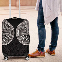 Samoan Traditional Art Tattoos Luggage Cover Tatau Roman Reigns Black Color LT03 Black - Polynesian Pride