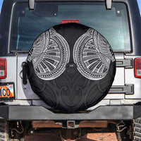 Samoan Traditional Art Tattoos Spare Tire Cover Tatau Roman Reigns Black Color LT03 Black - Polynesian Pride