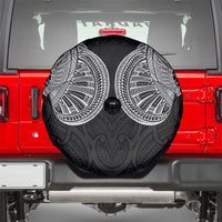 Samoan Traditional Art Tattoos Spare Tire Cover Tatau Roman Reigns Black Color LT03 - Polynesian Pride