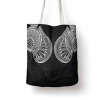 Samoan Traditional Art Tattoos Tote Bag Tatau Roman Reigns Black Color LT03 - Polynesian Pride