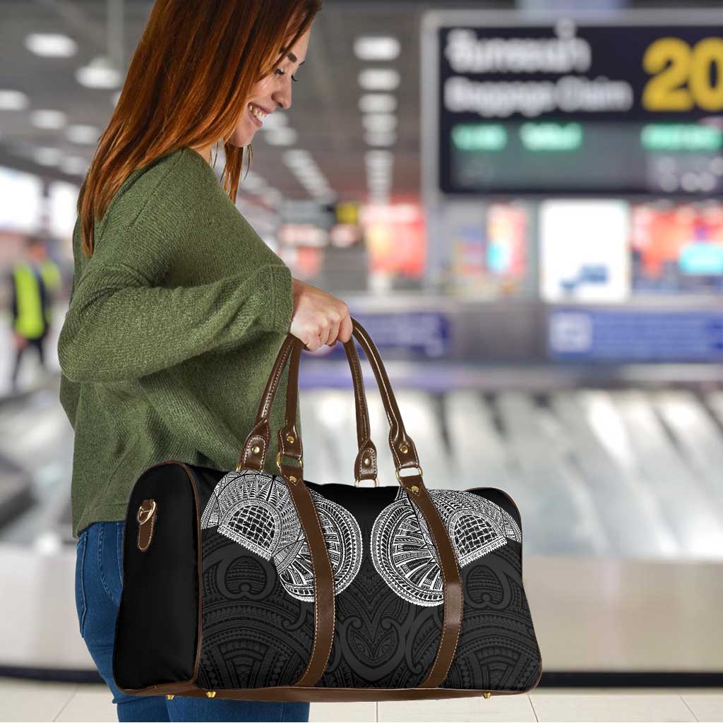 Samoan Traditional Art Tattoos Travel Bag Tatau Roman Reigns Black Color LT03 - Polynesian Pride