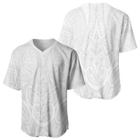 Samoan Traditional Art Tattoos Baseball Jersey Tatau Roman Reigns White Color - Polynesian Pride