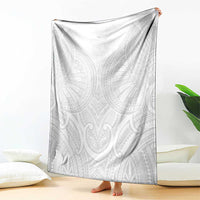 Samoan Traditional Art Tattoos Blanket Tatau Roman Reigns White Color LT03 - Polynesian Pride