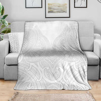 Samoan Traditional Art Tattoos Blanket Tatau Roman Reigns White Color LT03 - Polynesian Pride