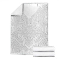 Samoan Traditional Art Tattoos Blanket Tatau Roman Reigns White Color LT03 - Polynesian Pride