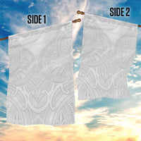 Samoan Traditional Art Tattoos Garden Flag Tatau Roman Reigns White Color LT03 - Polynesian Pride