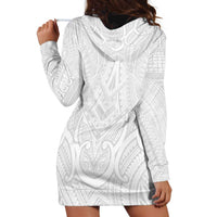 Samoan Traditional Art Tattoos Hoodie Dress Tatau Roman Reigns White Color LT03 - Polynesian Pride