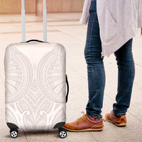 Samoan Traditional Art Tattoos Luggage Cover Tatau Roman Reigns White Color LT03 White - Polynesian Pride
