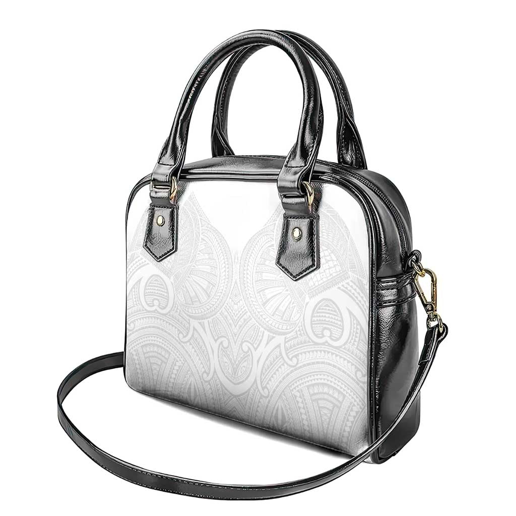 Samoan Traditional Art Tattoos Shoulder Handbag Tatau Roman Reigns White Color LT03 - Polynesian Pride