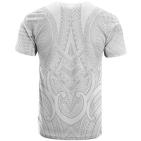Samoan Traditional Art Tattoos T Shirt Tatau Roman Reigns White Color LT03 - Polynesian Pride