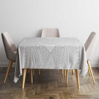 Samoan Traditional Art Tattoos Tablecloth Tatau Roman Reigns White Color LT03 - Polynesian Pride