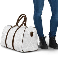 Samoan Traditional Art Tattoos Travel Bag Tatau Roman Reigns White Color LT03 - Polynesian Pride
