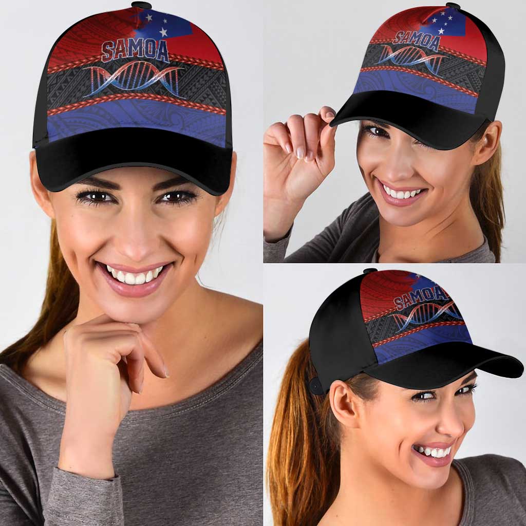 Samoan DNA-Proud of Samoa Classic Cap Polynesian Patterns - Polynesian Pride