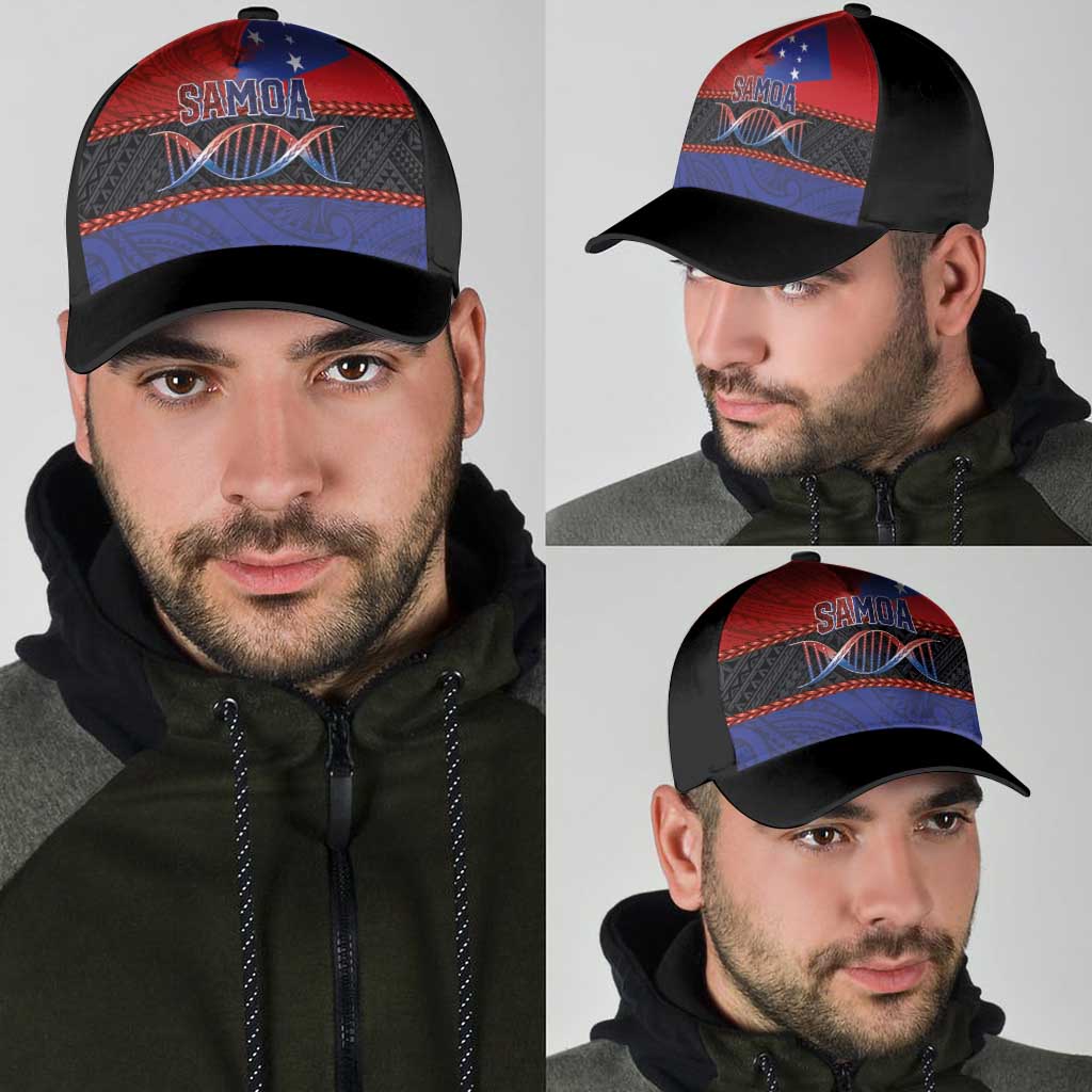 Samoan DNA-Proud of Samoa Classic Cap Polynesian Patterns - Polynesian Pride