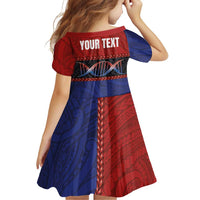 Personalised Samoan DNA-Proud of Samoa Family Matching Tank Maxi Dress and Hawaiian Shirt Polynesian Patterns LT03 - Polynesian Pride