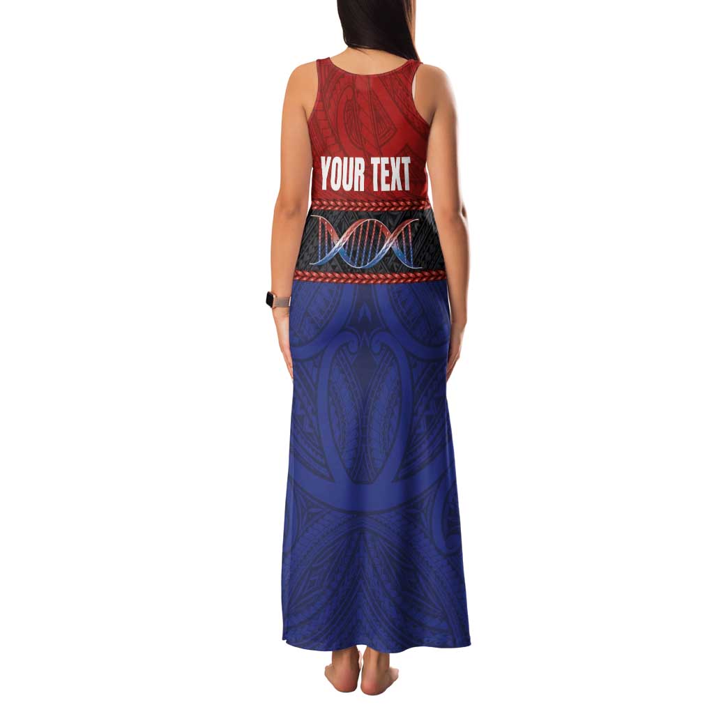 Personalised Samoan DNA-Proud of Samoa Family Matching Tank Maxi Dress and Hawaiian Shirt Polynesian Patterns LT03 - Polynesian Pride