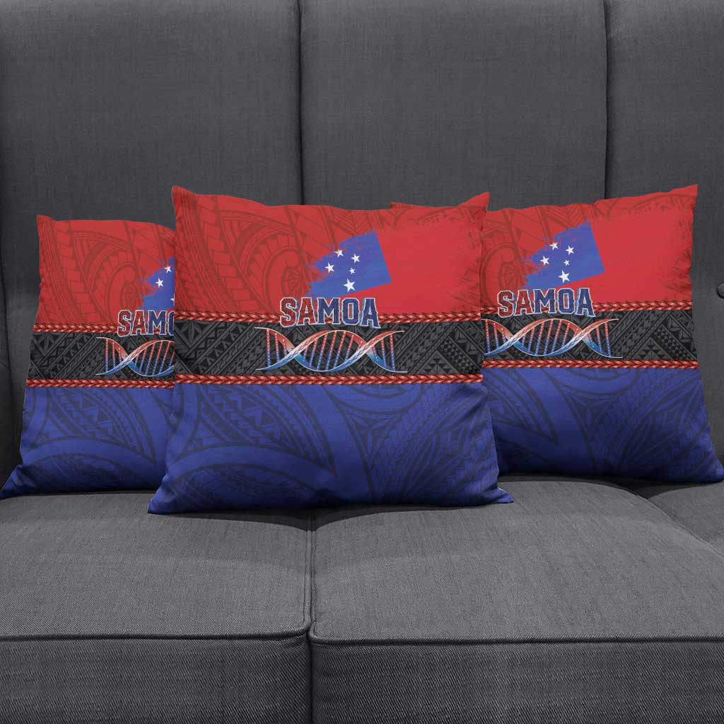 Samoan DNA-Proud of Samoa Pillow Cover Polynesian Patterns - Polynesian Pride