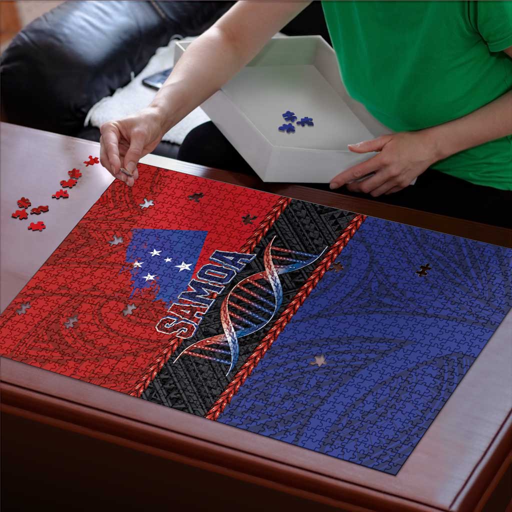 Samoan DNA-Proud of Samoa Puzzle Polynesian Patterns - Polynesian Pride