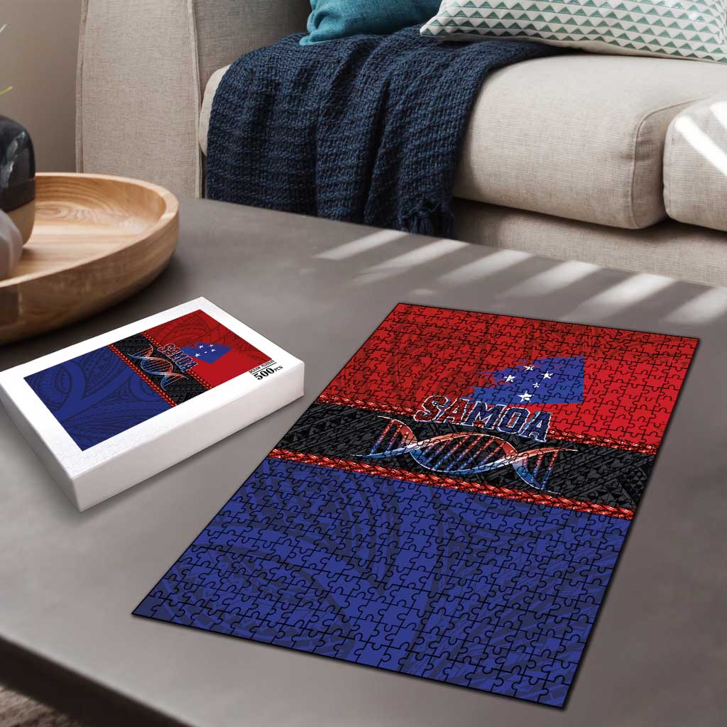 Samoan DNA-Proud of Samoa Puzzle Polynesian Patterns - Polynesian Pride