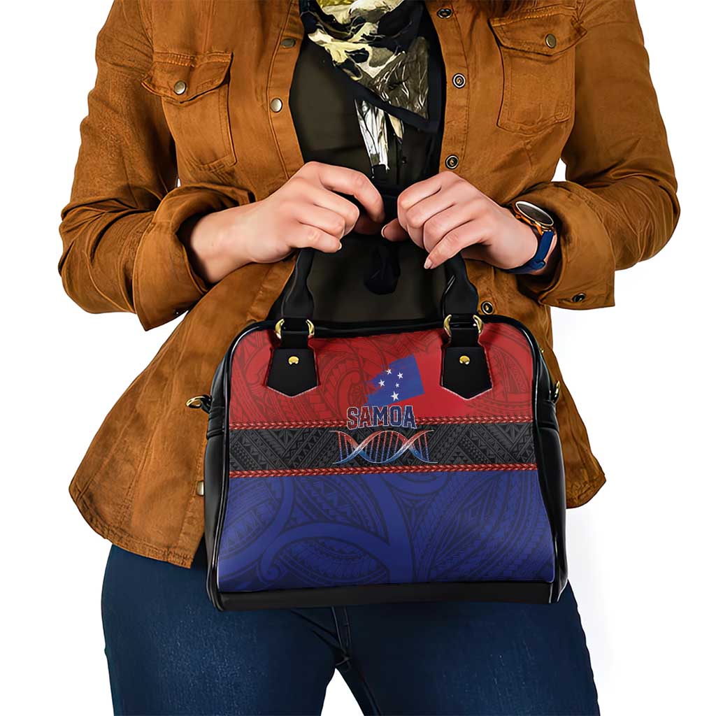 Samoan DNA-Proud of Samoa Shoulder Handbag Polynesian Patterns - Polynesian Pride