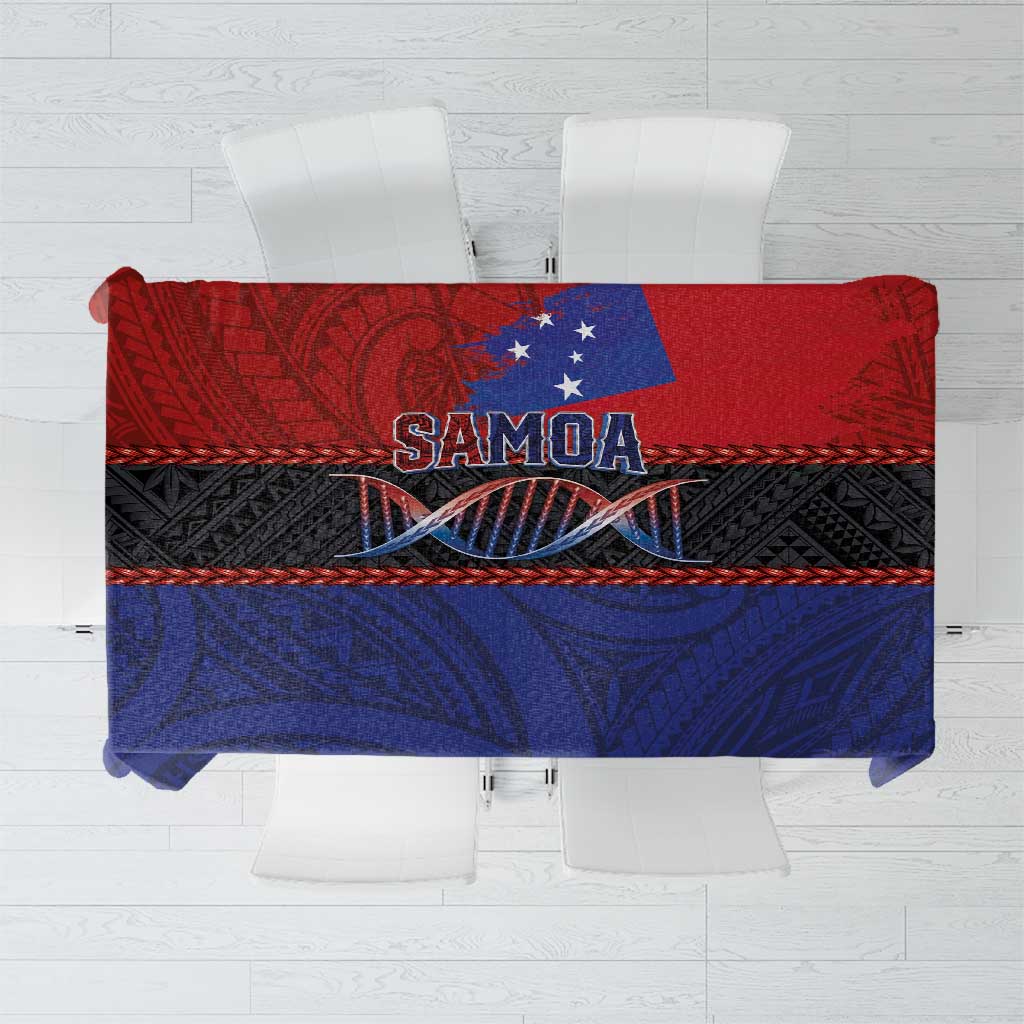 Samoan DNA-Proud of Samoa Tablecloth Polynesian Patterns - Polynesian Pride