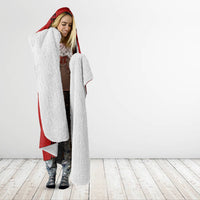 Hawaii Kahuku High & Intermediate School Hooded Blanket Tribal Kakau Pattern LT03 - Polynesian Pride