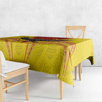 American Samoa Fautasi Race Tablecloth Pago Pago-Aeto Samoan Tattoo and Eagle LT03 - Polynesian Pride