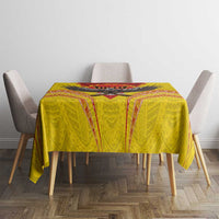 American Samoa Fautasi Race Tablecloth Pago Pago-Aeto Samoan Tattoo and Eagle LT03 - Polynesian Pride