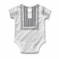 Philippines Polynesian Jasmine Pattern Baby Onesie