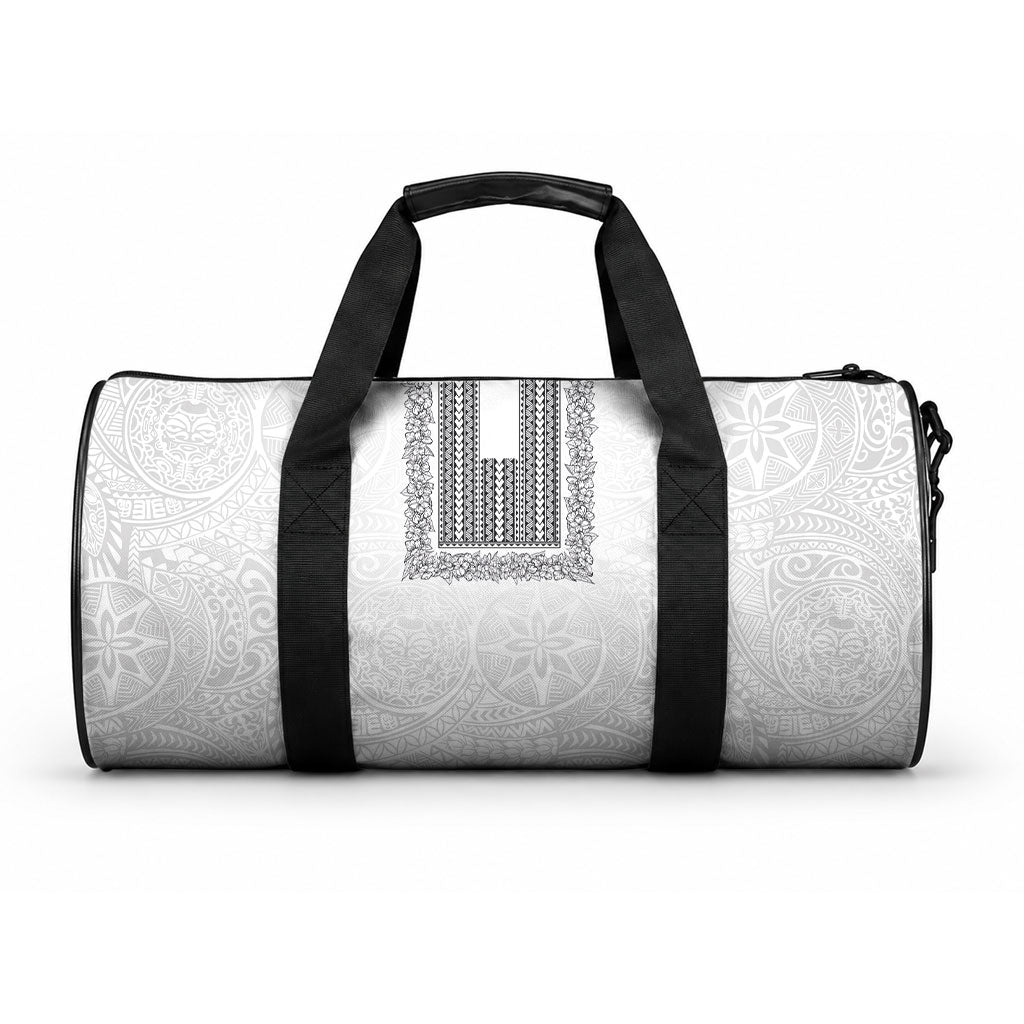 Philippines Polynesian Jasmine Pattern Duffle Bag