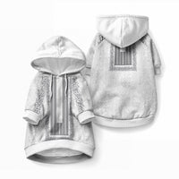 Philippines Polynesian Jasmine Pattern Pet Hoodie