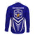 Kimbe Cutters Rugby Family Matching Puletasi Dress and Hawaiian Shirt Papua New Guinea Polynesian Tattoo Blue Version LT03 - Polynesian Pride