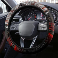 New Zealand ANZAC Day Steering Wheel Cover The Ode of Remembrance and Silver Fern LT03 - Polynesian Pride