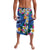 Hawaiian Lei Day Plumeria Humpback Whales Lavalava Polynesian Art Vibrant Starry Nebula Style