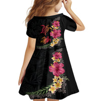 Hawaiian Flower and Tribal Turtle Family Matching Puletasi and Hawaiian Shirt Colorful Style LT03 - Polynesian Pride