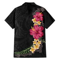 Hawaiian Plumeria and Hibiscus Family Matching Off Shoulder Maxi Dress and Hawaiian Shirt Colorful Style LT03 - Polynesian Pride