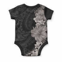 Hawaiian Plumeria and Hibiscus Baby Onesie