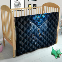 New Zealand Matariki Quilt Maori Pattern and Kiwi Bird Haka Dance Sky Night