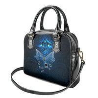 New Zealand Matariki Shoulder Handbag Maori Pattern and Kiwi Bird Haka Dance Sky Night