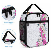 Hawaii Tropical Leaves and Flowers Lunch Bag
