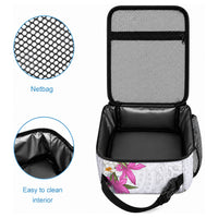 Hawaii Tropical Leaves and Flowers Lunch Bag