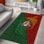Papua New Guinea East Sepik Province Area Rug Tribal Crocodile Birds of Paradise Melanesian Tattoo